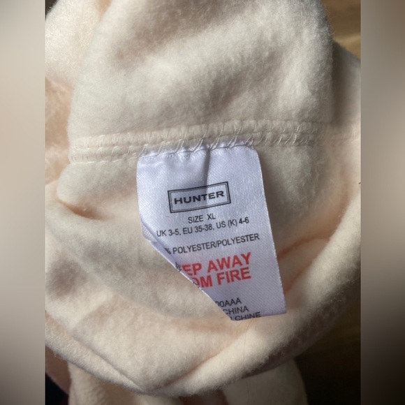 Kids Hunter Boot Liner Fleece Size XL 4-6 - Picture 4 of 4